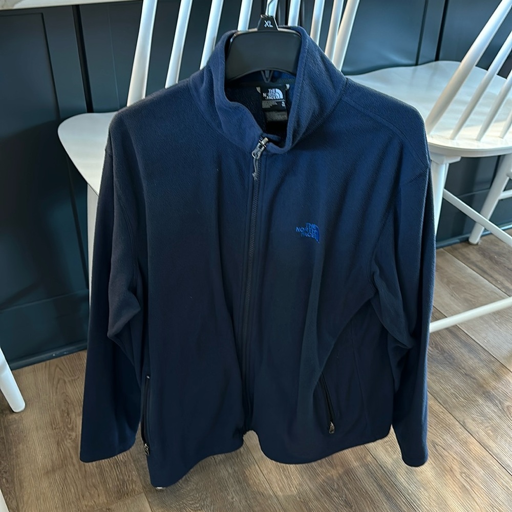 The North Face full zip fleece jacket XL